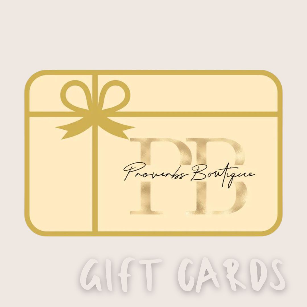 Gift Card Proverbs Boutique