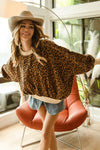 Wild Edge - Leopard Print Pullover