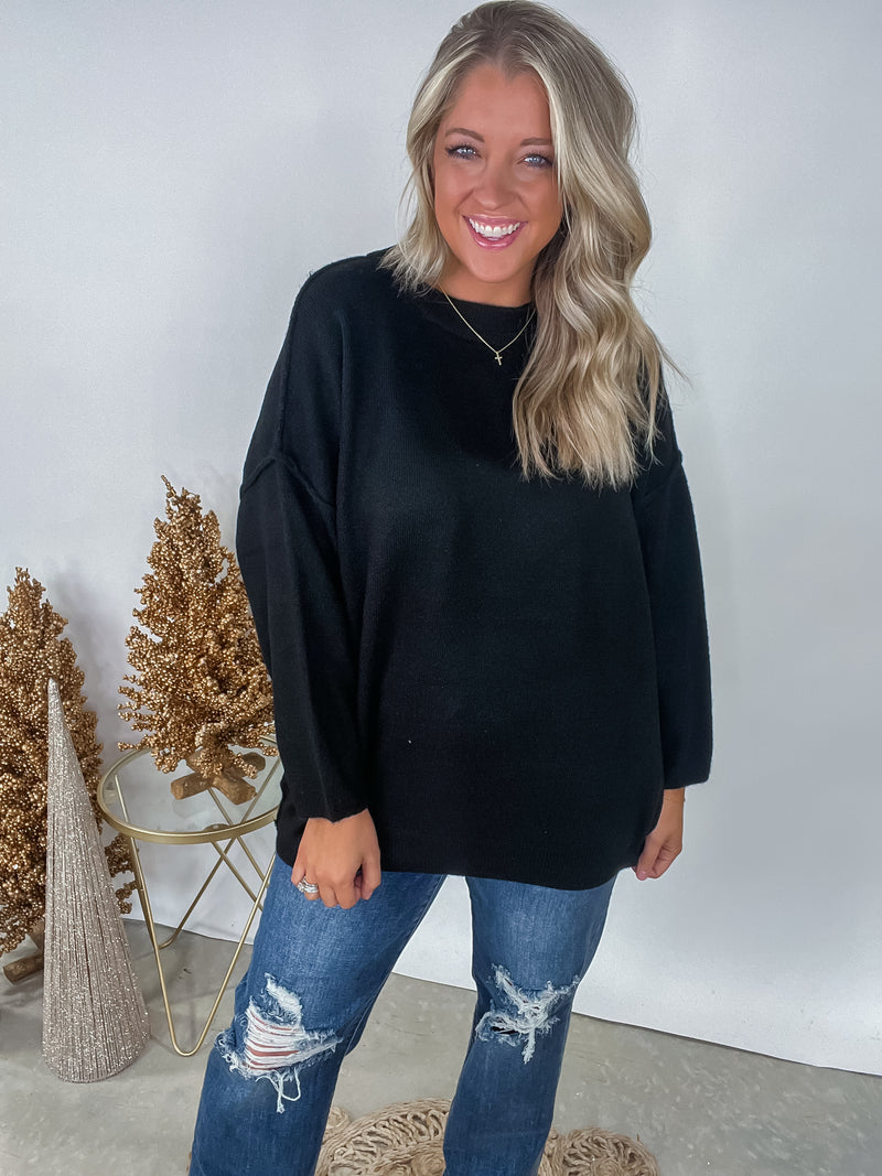 Winter Wonderland Sweater - Black