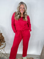 Peppermint Lounge Shirt & Pants (Sold Separately) - Red