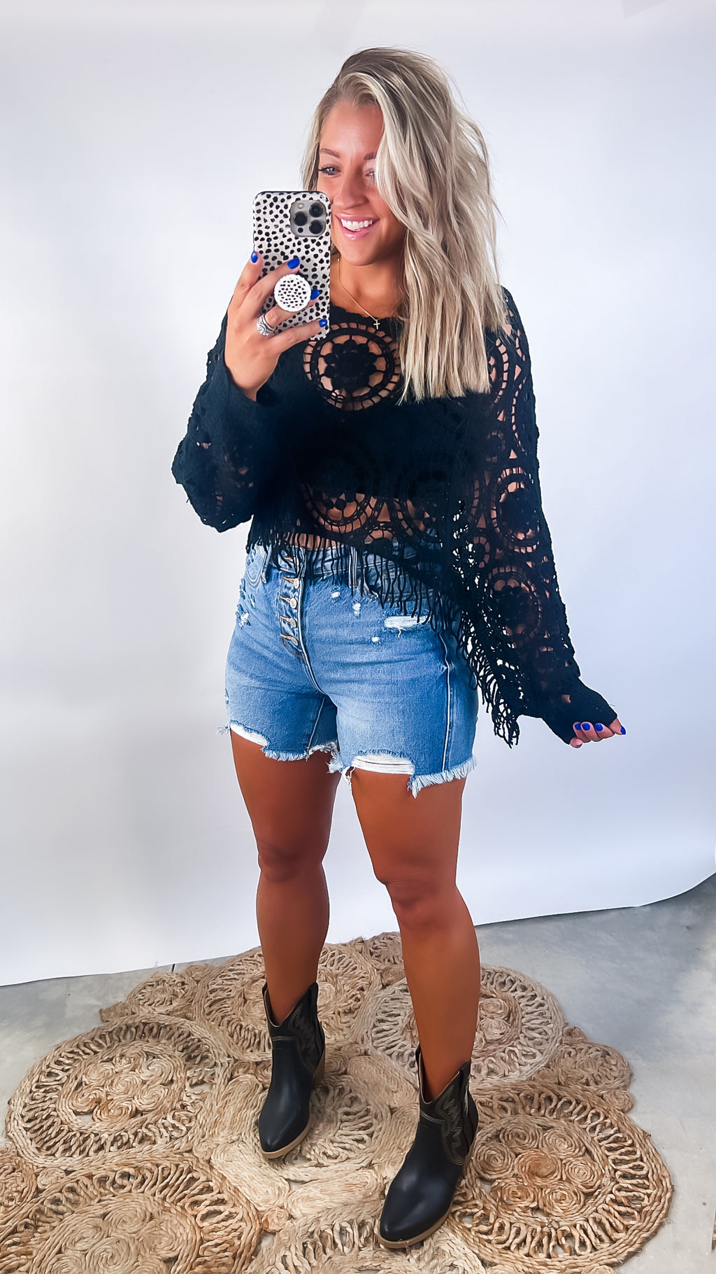 Dolman Lace Style Cover Up