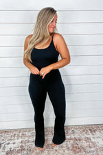 Yogalicious LUX Flare Jumpsuit with Inner Bra