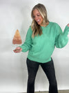 Mistletoe Magic Sweater - Green