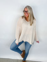 Cloud Nine - Stone Sweater