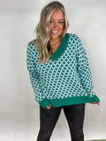 Mistletoe Magic Sweater - Green