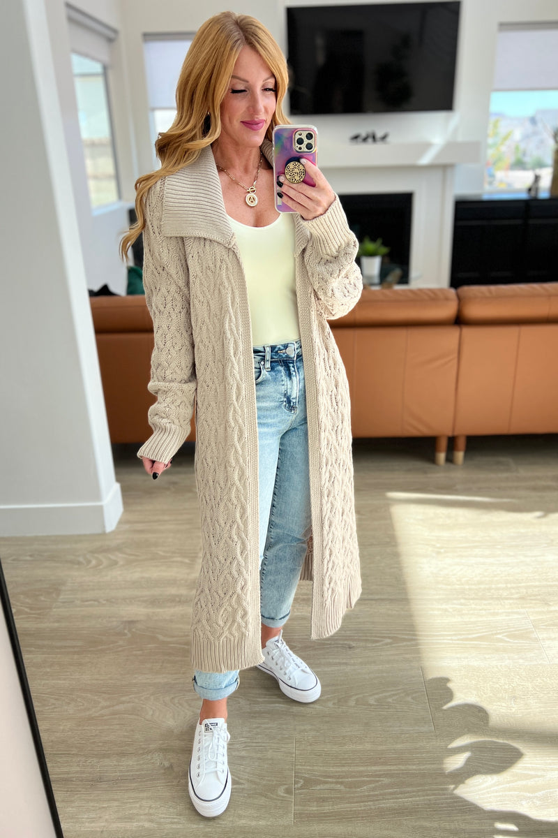 I Love You More Duster Cardigan