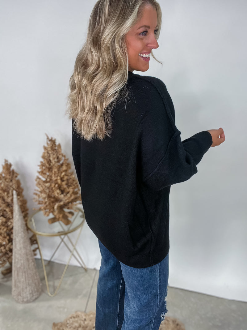 Winter Wonderland Sweater - Black