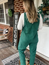 Field Day Corduroy Jumpsuit - Dark Green