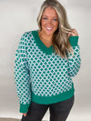 Mistletoe Magic Sweater - Green