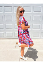 Blossom Breeze Button-Down Dress