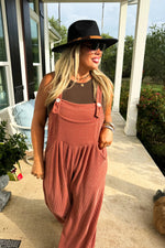 FALL KARLI BOHO OVERALLS