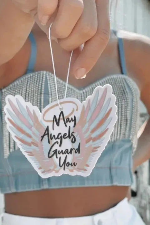 May Angels Guard You Air Freshener - 2 Pack