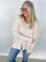 Cloud Nine - Stone Sweater