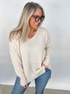 Cloud Nine - Stone Sweater