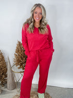 Peppermint Lounge Shirt & Pants (Sold Separately) - Red