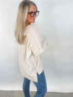 Cloud Nine - Stone Sweater