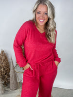 Peppermint Lounge Shirt & Pants (Sold Separately) - Red