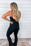 Yogalicious LUX Flare Jumpsuit with Inner Bra