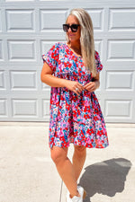 Blossom Breeze Button-Down Dress