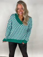 Mistletoe Magic Sweater - Green