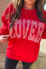 Lover - Red Crewneck