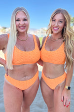 Oh So Orange Swim Top