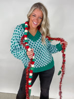 Mistletoe Magic Sweater - Green