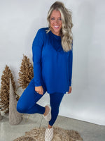 Midnight Mistletoe Top & Bottoms (Sold Separately) - Navy