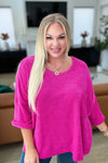 Pink Thoughts Chenille Blouse