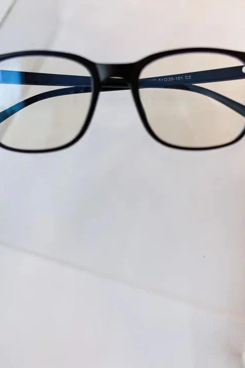 Matte Black Blue Light Blocking Glasses