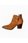 Elsa Leather Ankle Boot in Tan