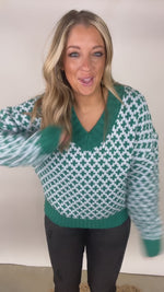 Mistletoe Magic Sweater - Green