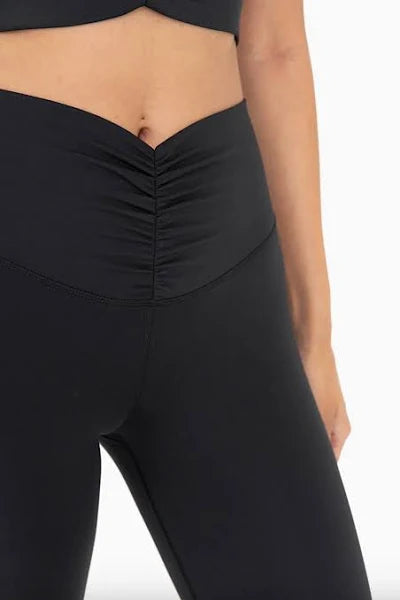 Venice scrunch flare leggings