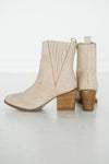 Taris Ankle Boot in Cream