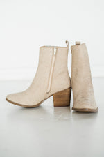 Taris Ankle Boot in Cream