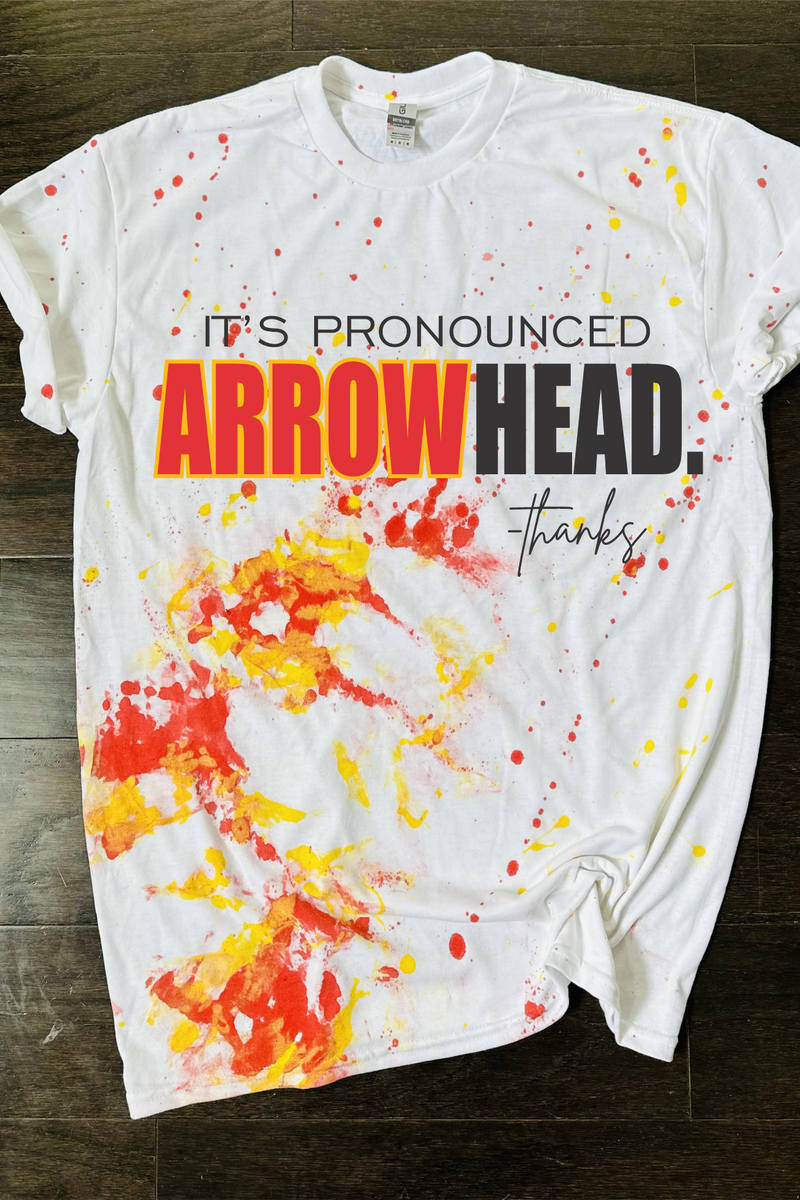 It's Pronounced Arrowhead - White T-Shirt
