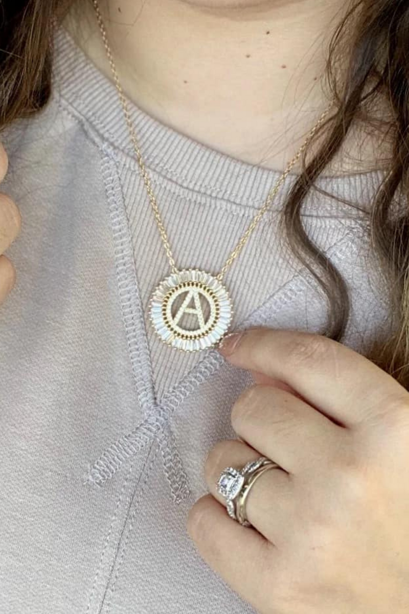 Glam Initial Necklace - RESTOCKED
