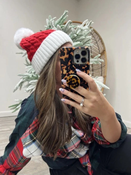 PREORDER: Santa Hat Beanie in Two Colors