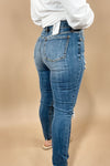 The Kendra's- Light Wash Distressed Skinny Jeans