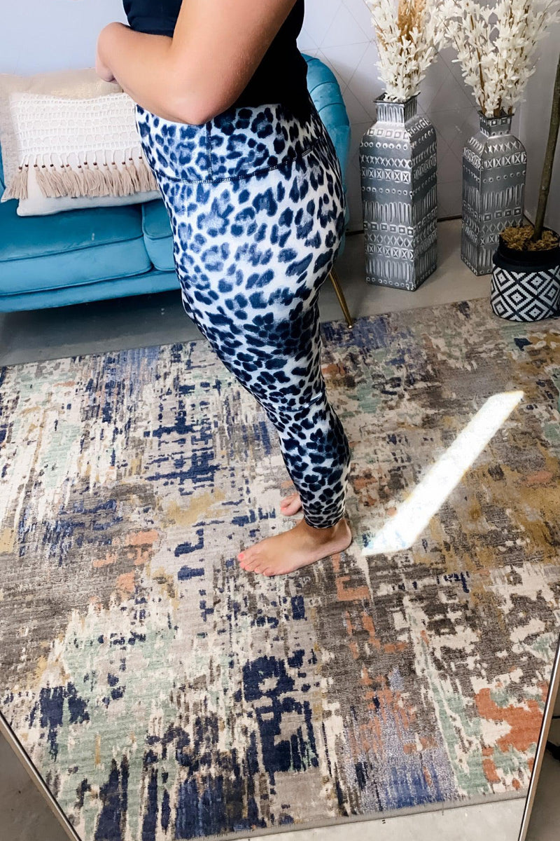 On The Prowl- {Gray & Brown} Leopard Print Leggings – Proverbs