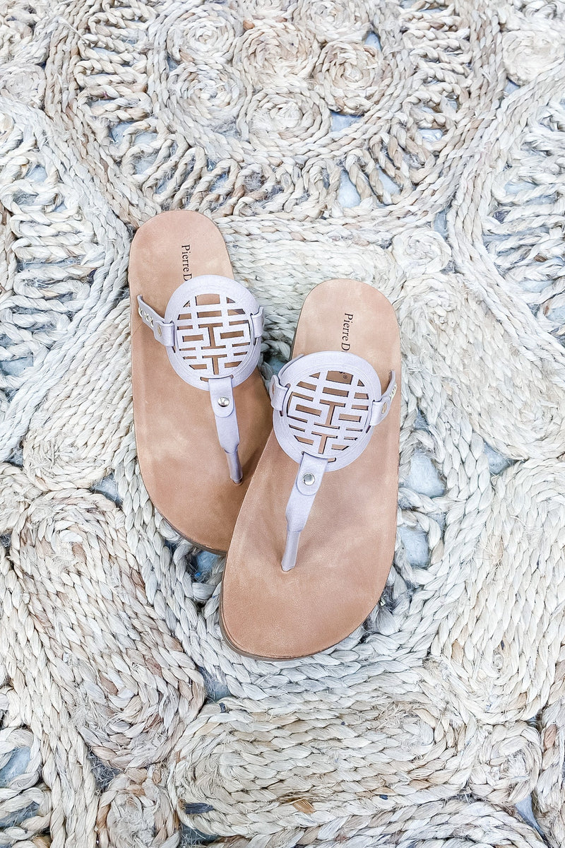 Sitting By The Sandbar- {Black, Brown & Taupe} Thick Soled Sandals w/ Leather Detail