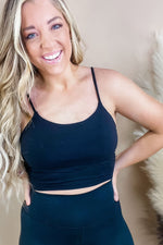 Level Up - Cropped Cami {Black, Pink, Green, Sonic Pink, White}