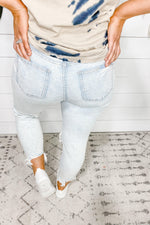 The Tobi's- Light Wash Distressed Skinny Jeans